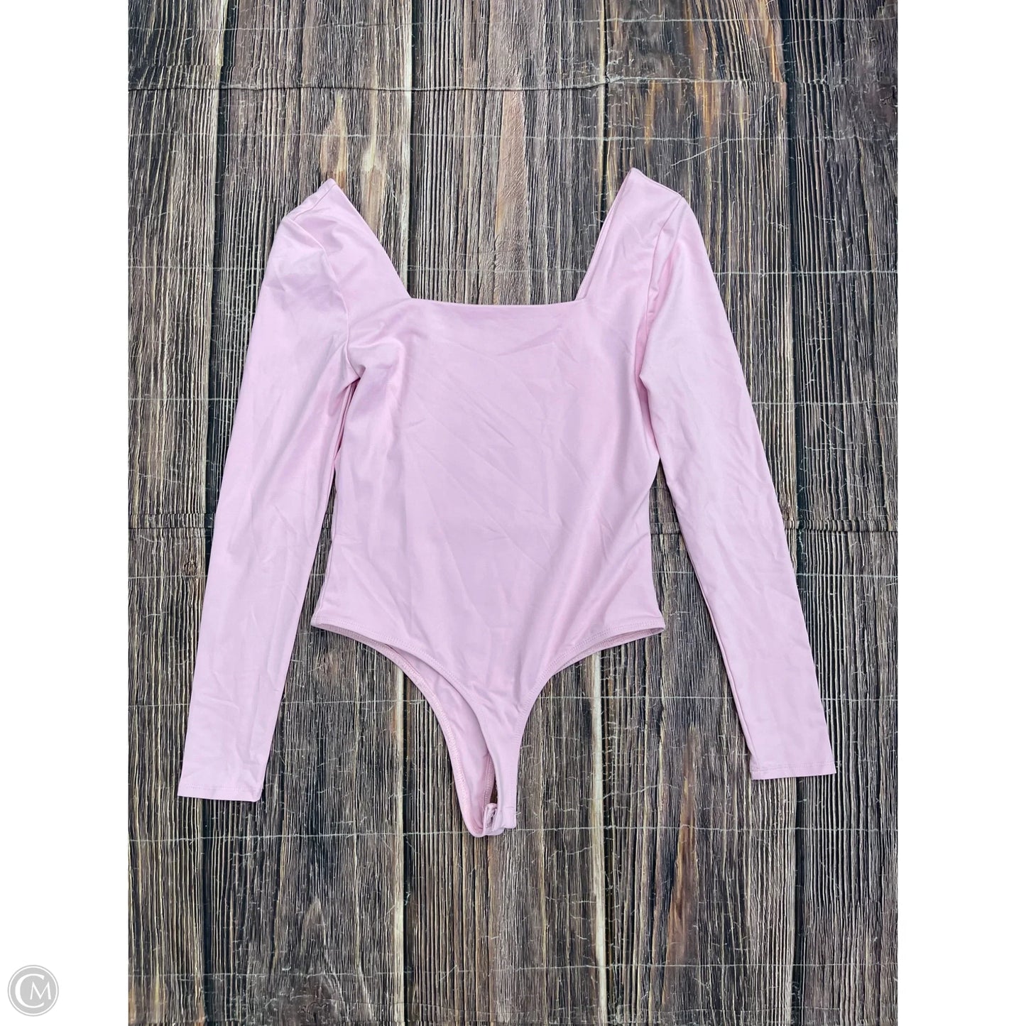 Bodysuit By Francesca's In Pink, Size: M