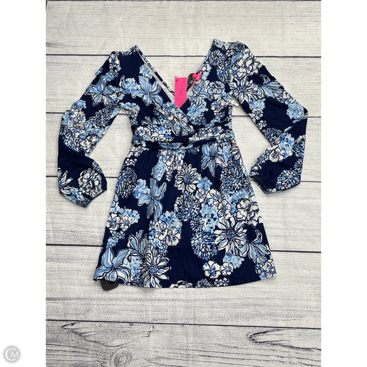 Romper Designer By Lilly Pulitzer In Blue, Size: Xxs
