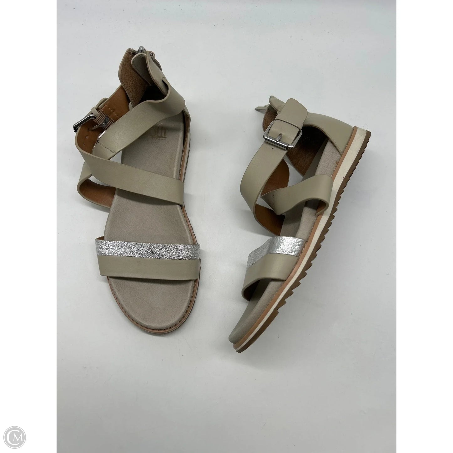 Shoes Flats By Sofft In Grey, Size: 8.5