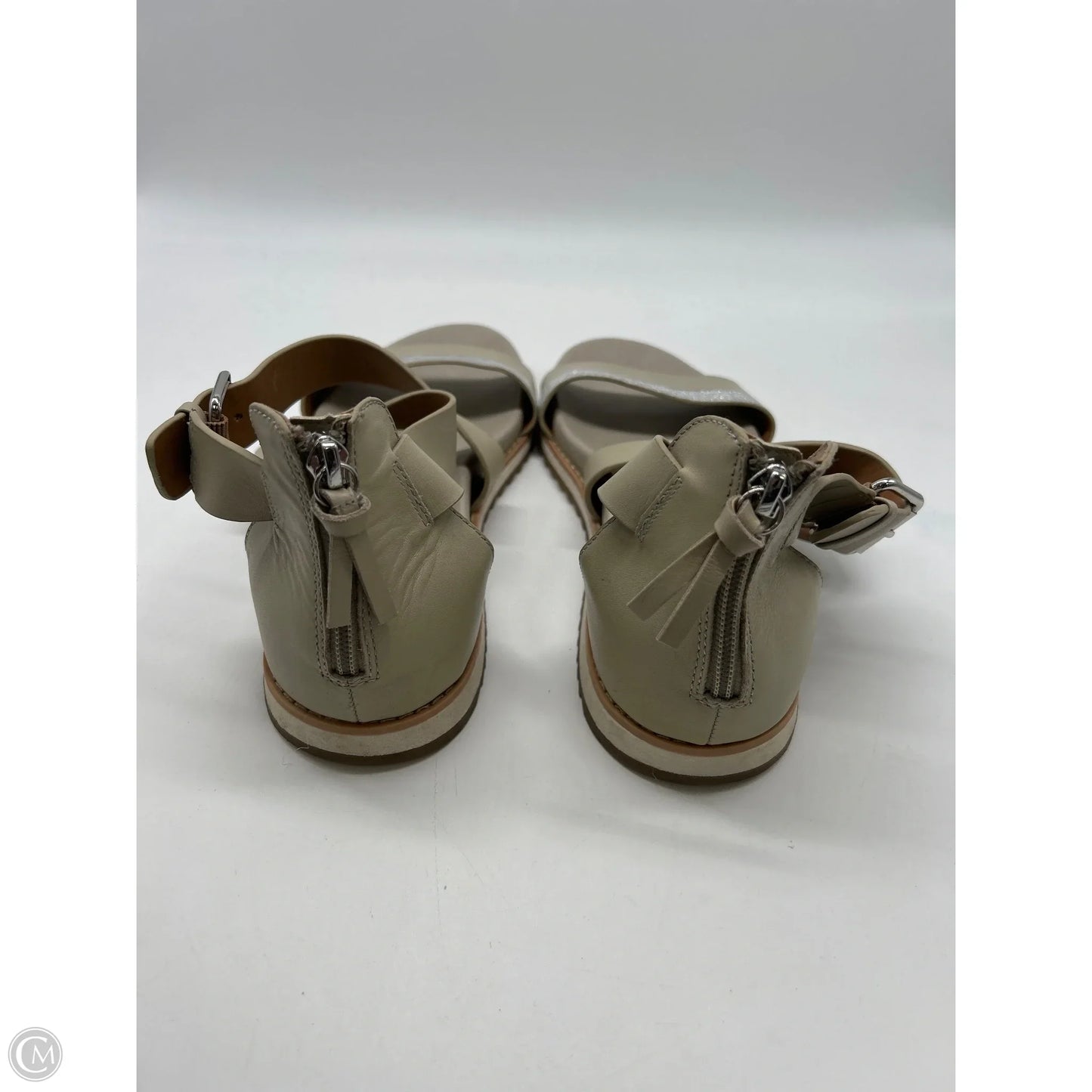 Shoes Flats By Sofft In Grey, Size: 8.5