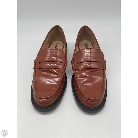 Shoes Flats By Loft In Brown, Size: 6.5