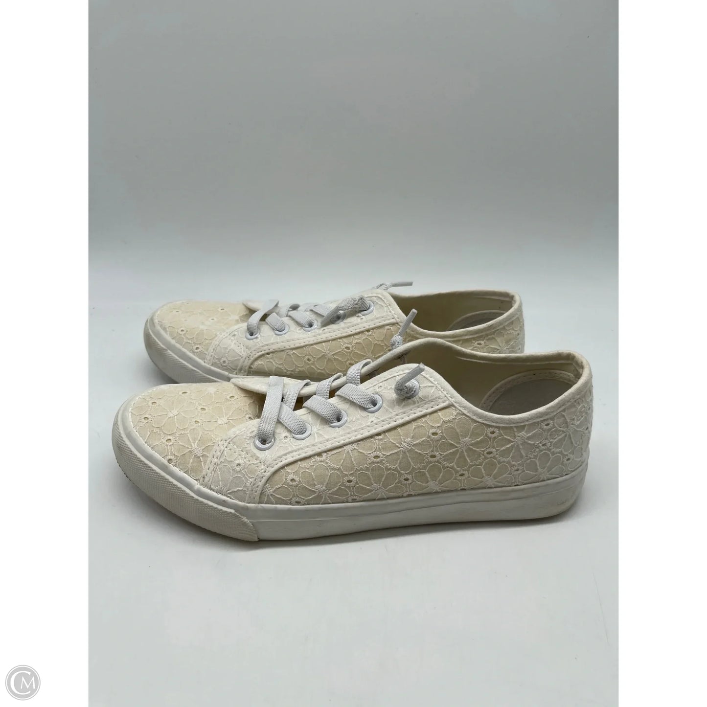 Shoes Flats By Jelly Pop In Cream, Size: 8