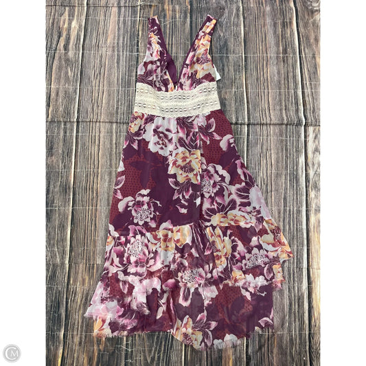 Dress Casual Midi By Free People In Purple, Size: 2