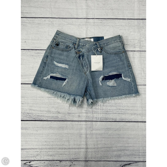 Shorts By Kancan In Blue Denim, Size: Xl