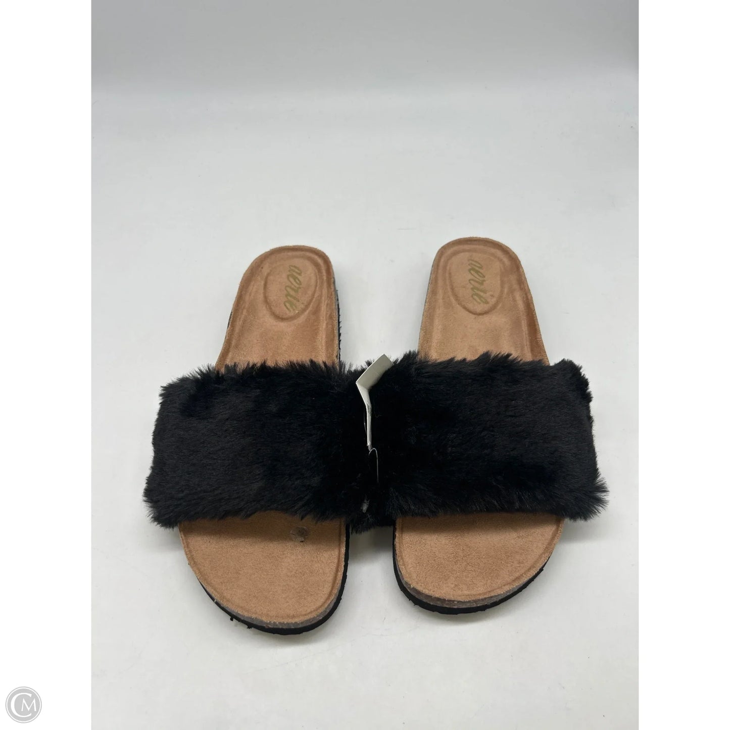 Sandals Flats By Aerie In Black, Size: 10