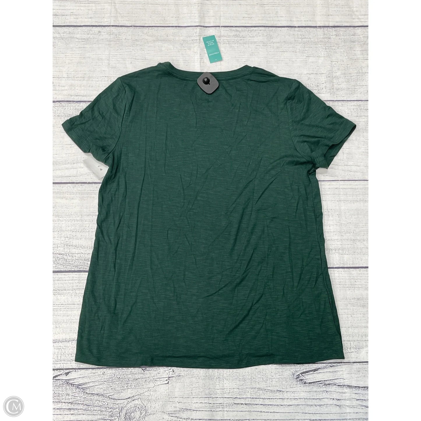 Top Short Sleeve By Maurices In Green, Size: L