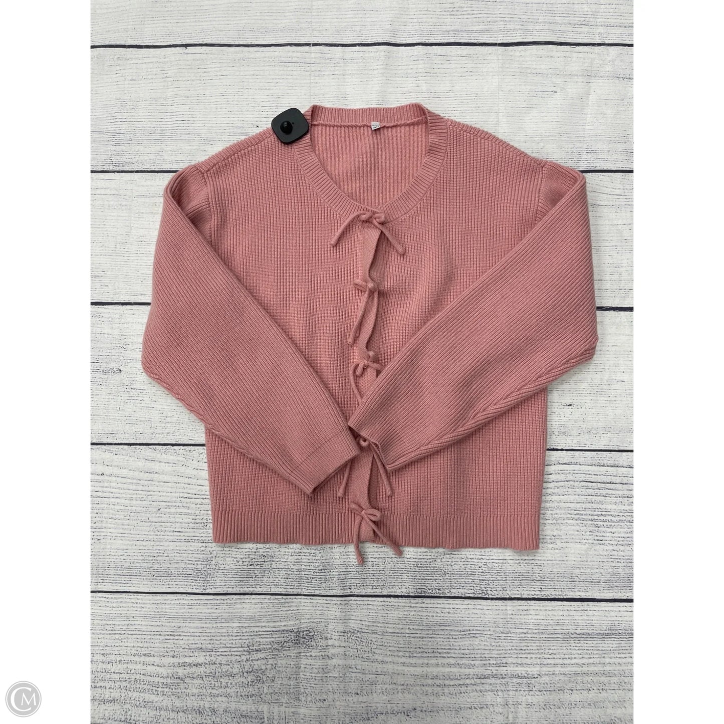 Cardigan By Shein In Pink, Size: Xl