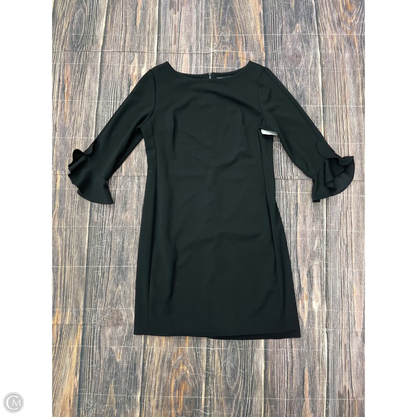 Dress Designer By Karl Lagerfeld In Black, Size: 12