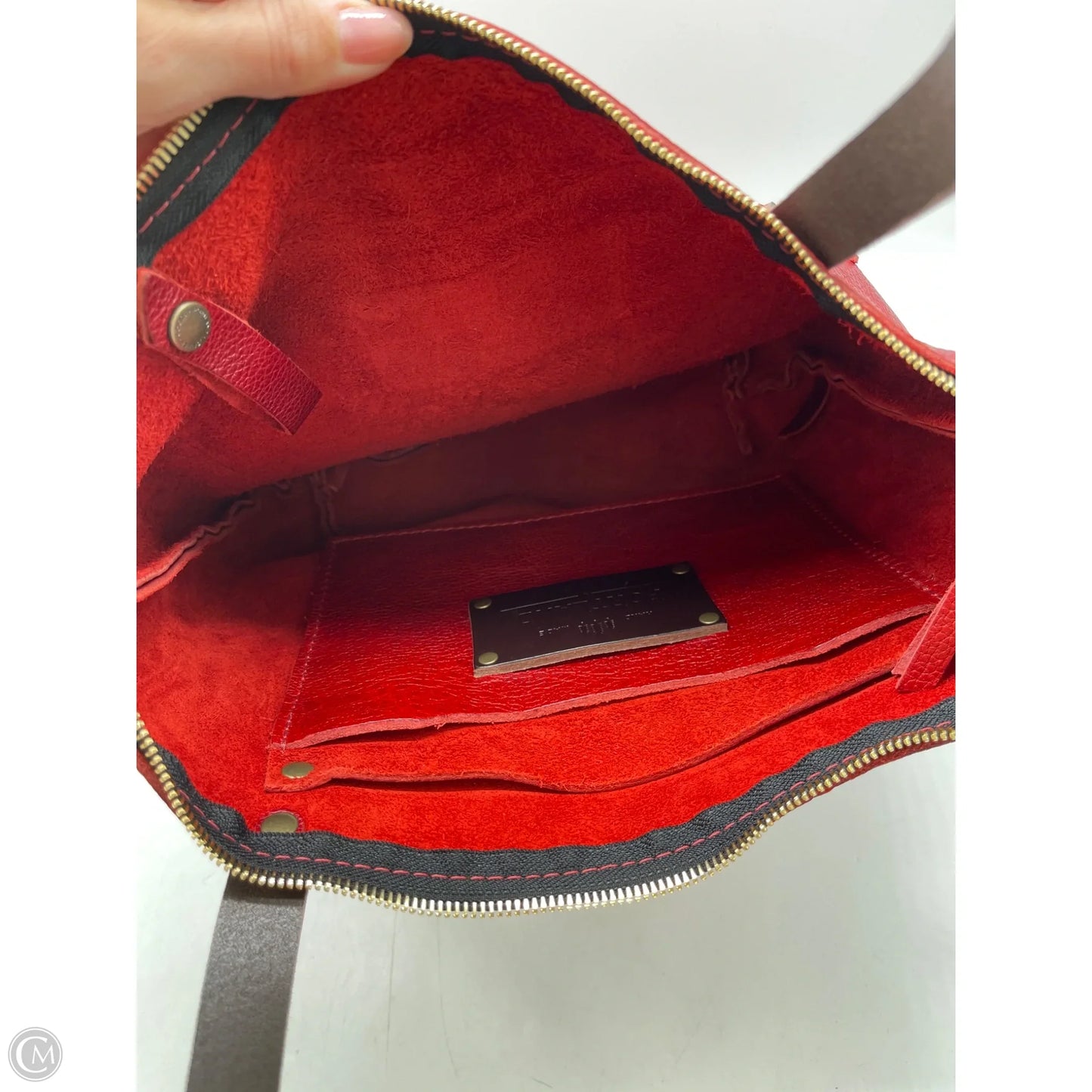 Handbag By Portland Leather, Size: Large