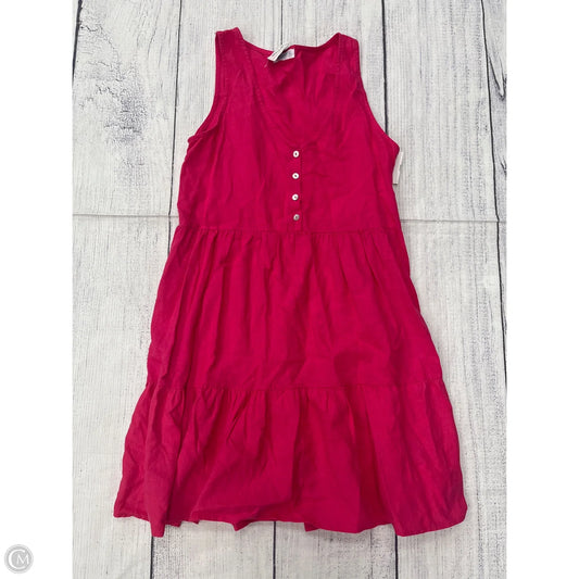 Dress Casual Short By Clothes Mentor In Pink, Size: Xs