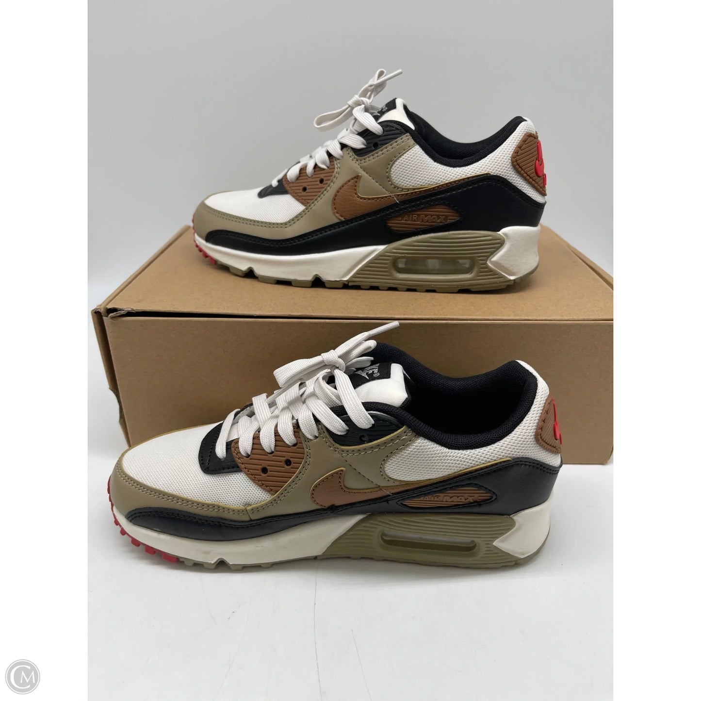 Shoes Sneakers By Nike In Brown, Size: 6.5
