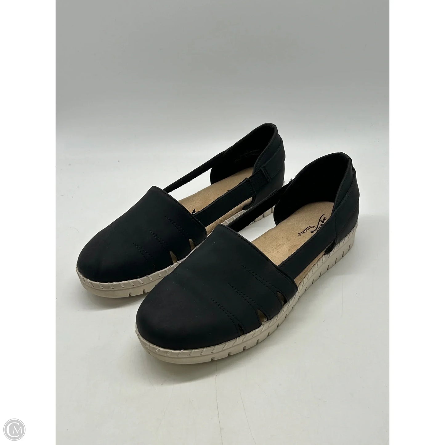 Shoes Flats By Easy Street In Black, Size: 8