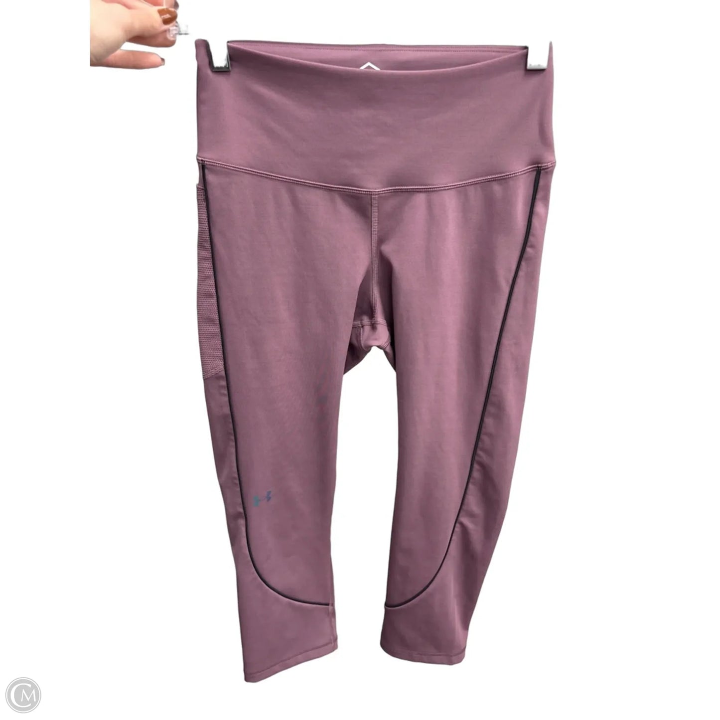 Athletic Capris By Under Armour In Purple, Size: S