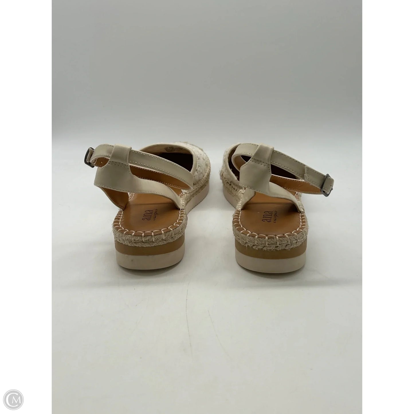 Sandals Flats By Ana In White, Size: 11