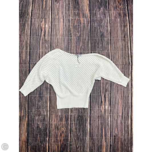 Sweater By Zara In White, Size: L