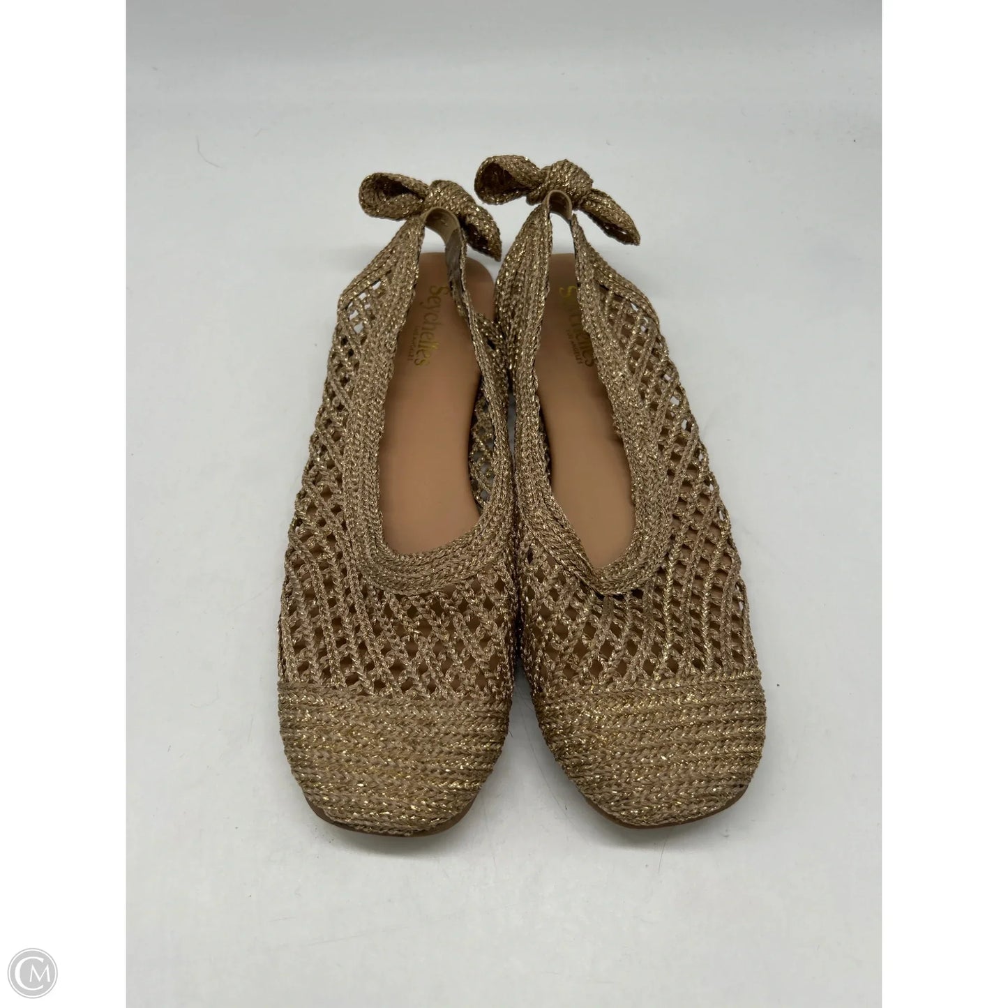Sandals Flats By Seychelles In Gold, Size: 9