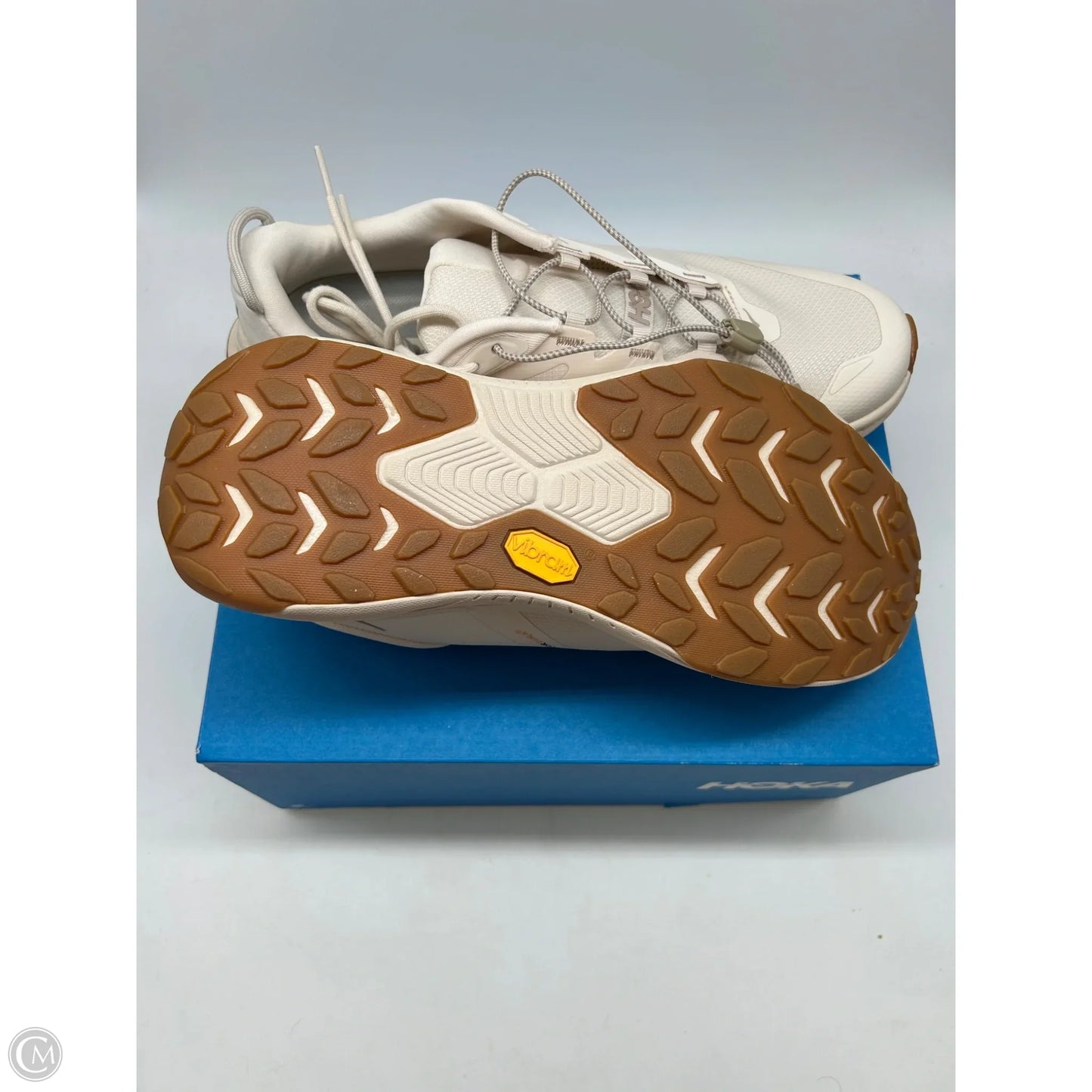 Shoes Athletic By Hoka In Tan, Size: 10