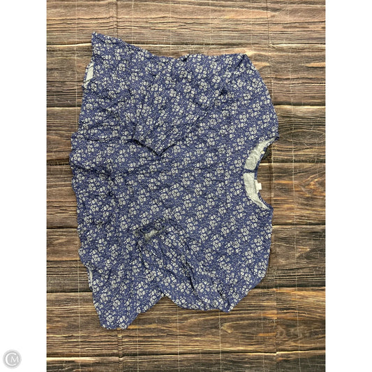 Top Long Sleeve By Chicsoul In Blue, Size: 3x