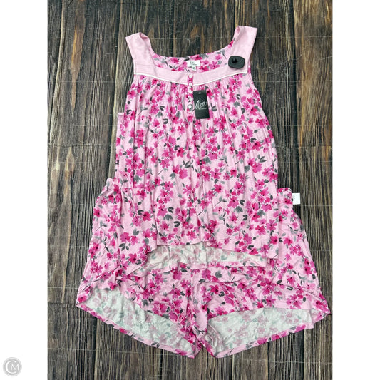 Pajamas 2pc By Aria In Pink, Size: 4x
