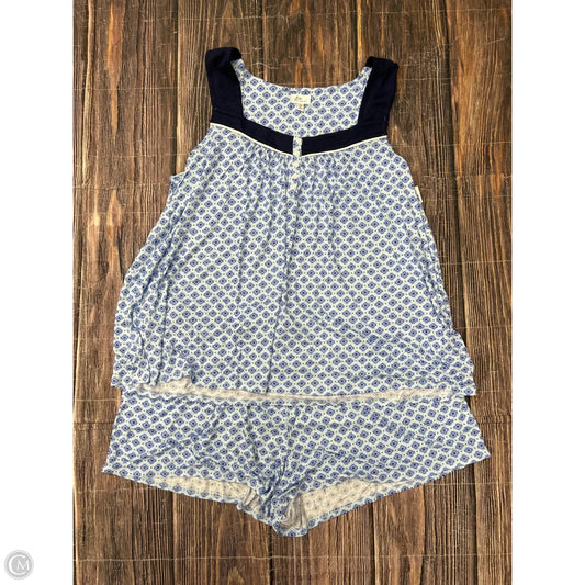 Pajamas 2pc By Aria In Blue, Size: 4x