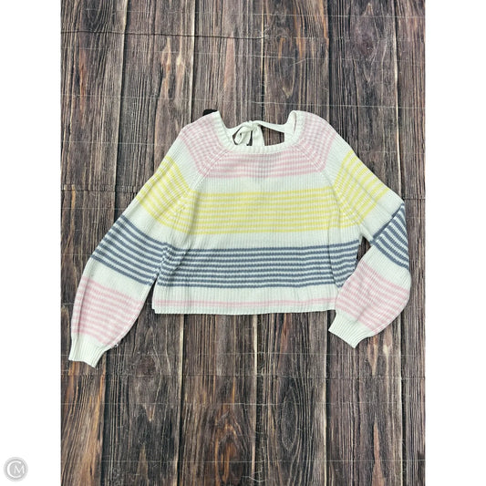 Sweater By Altard State In Striped Pattern, Size: M