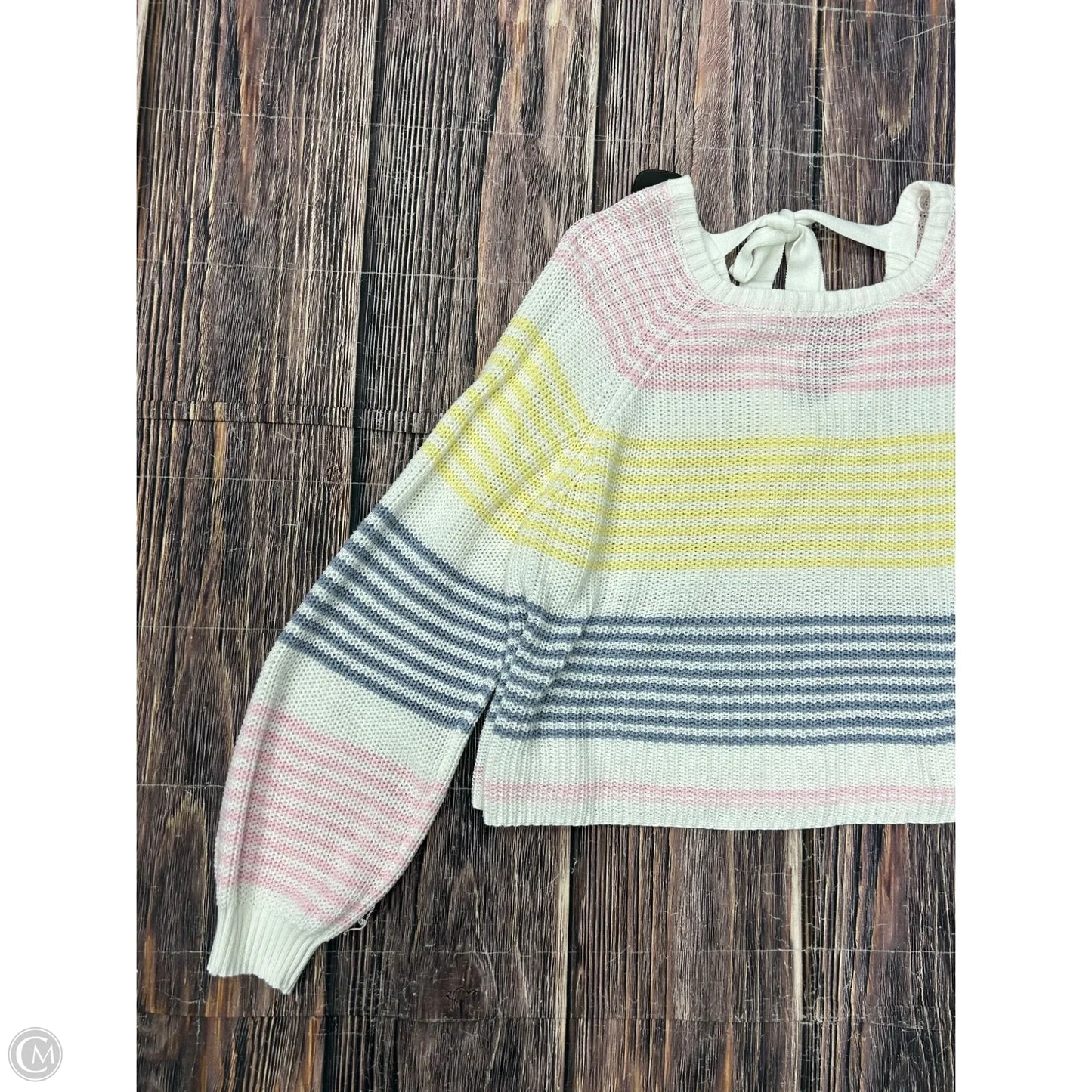 Sweater By Altard State In Striped Pattern, Size: M