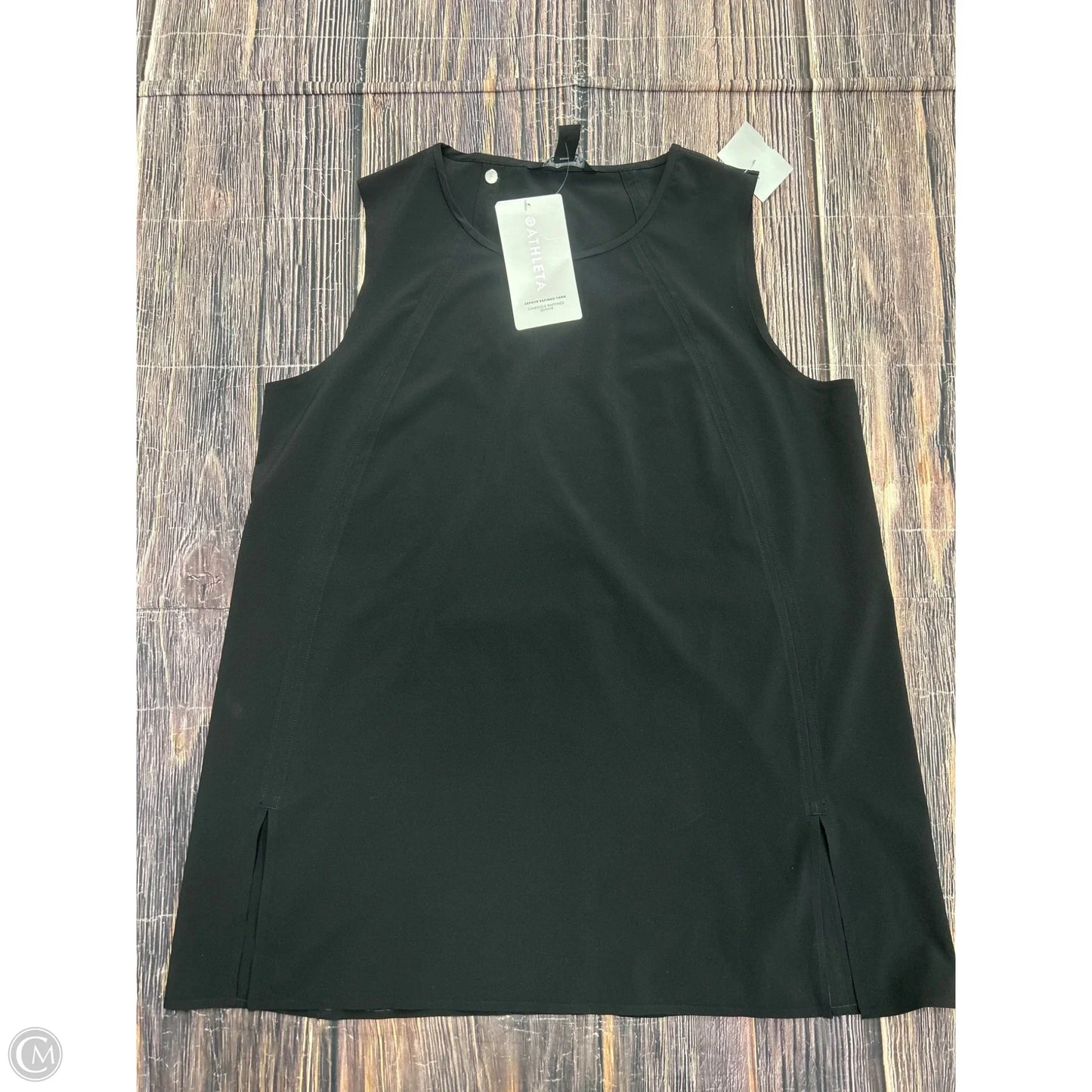 Athletic Tank Top By Athleta In Black, Size: M
