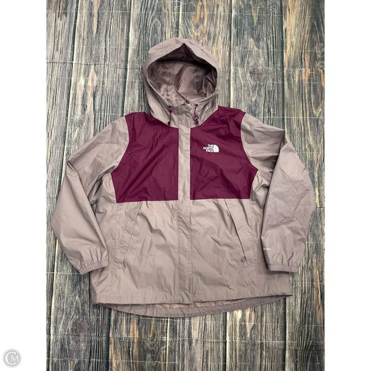 Jacket Windbreaker By The North Face In Purple, Size: 2x