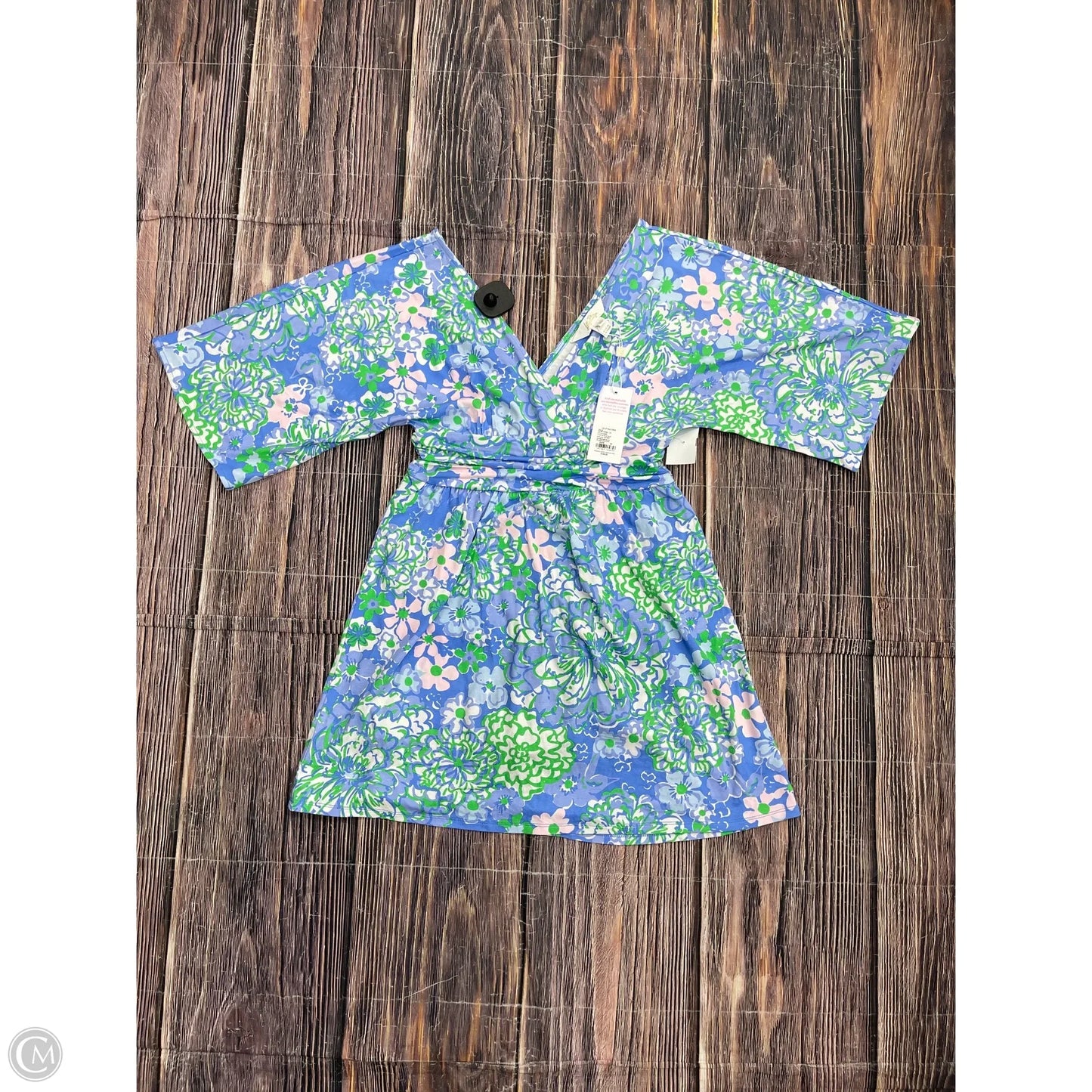 Romper Designer By Lilly Pulitzer In Floral Print, Size: Xs