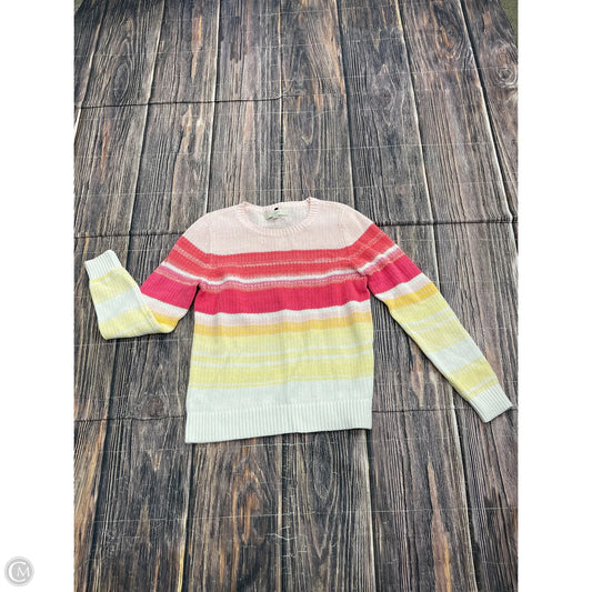 Sweater By Loft In Multi-colored, Size: L