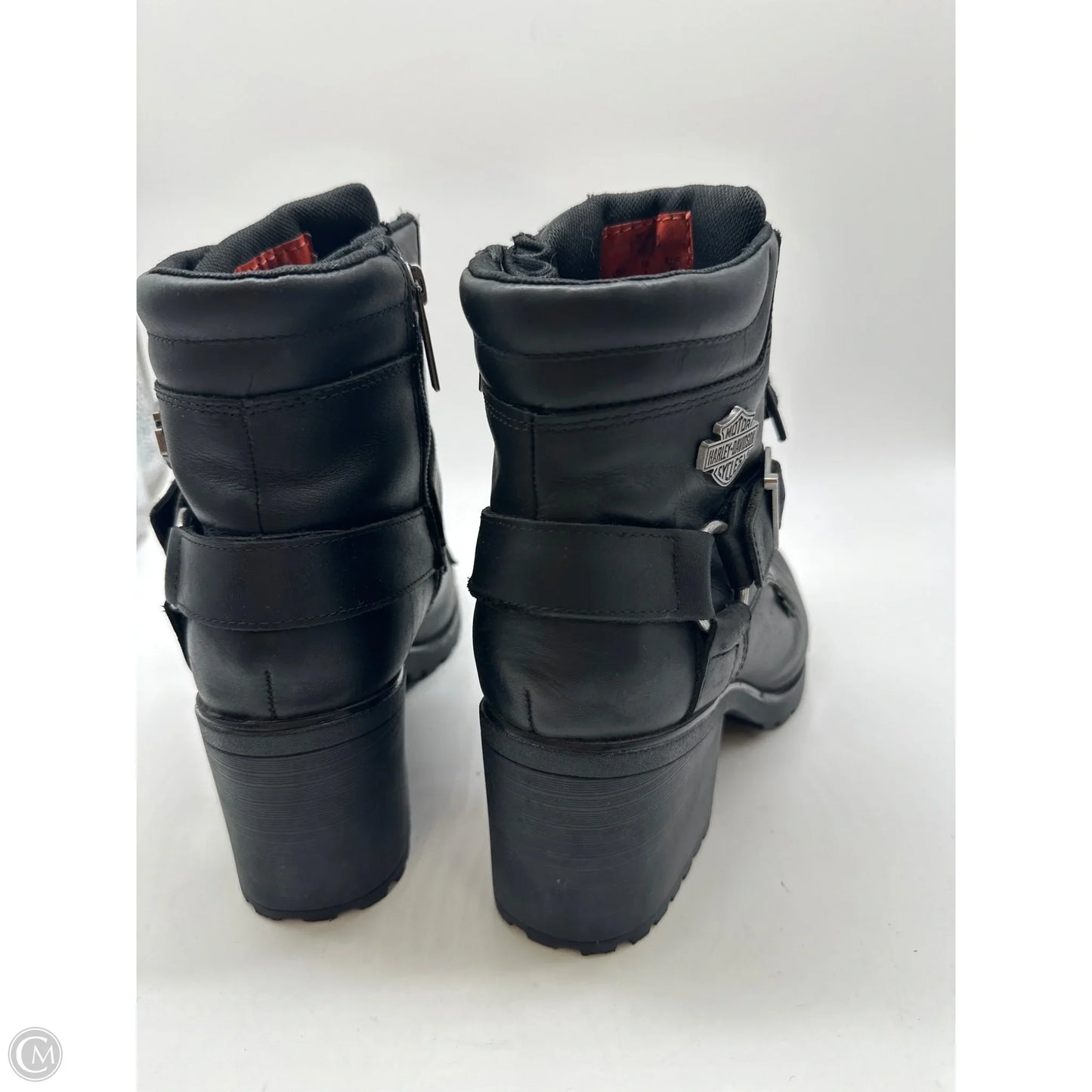 Boots Combat By Harley Davidson In Black, Size: 9