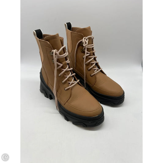 Boots Ankle Flats By Sorel In Tan, Size: 8