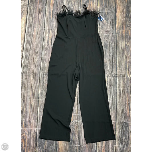 Jumpsuit By Nicole Miller In Black, Size: 16