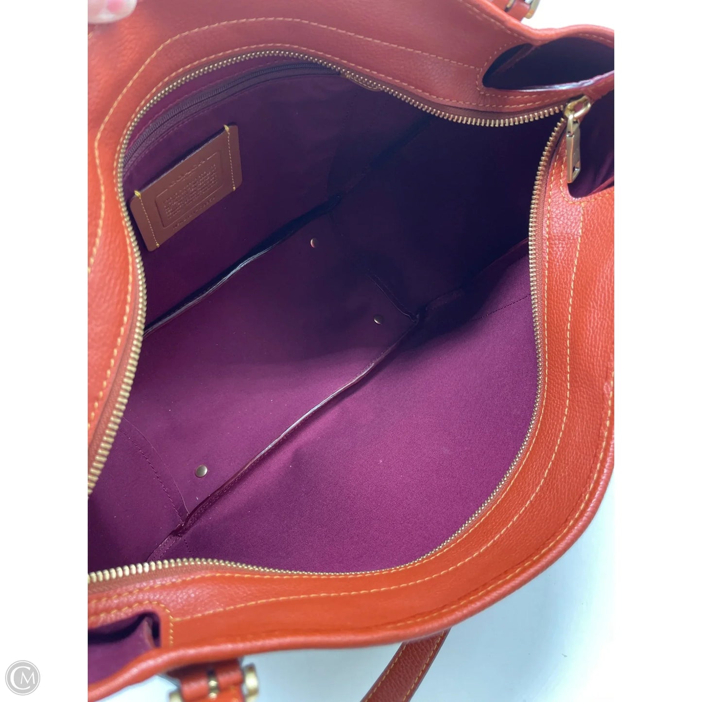 Handbag Designer By Coach, Size: Large