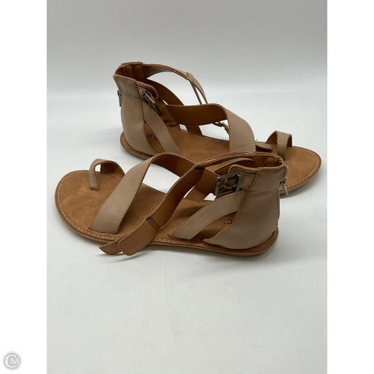 Sandals Flats By Boc In Tan, Size: 10