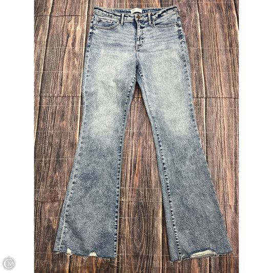Jeans Flared By Bke In Blue Denim, Size: 18