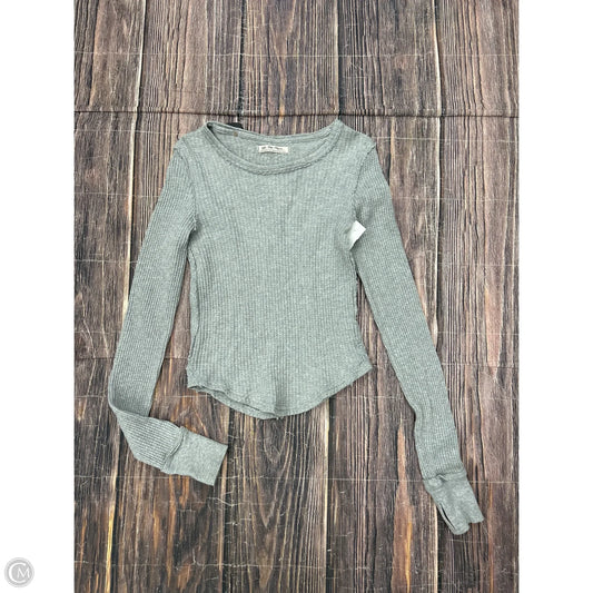 Top Long Sleeve By We The Free In Grey, Size: Xs