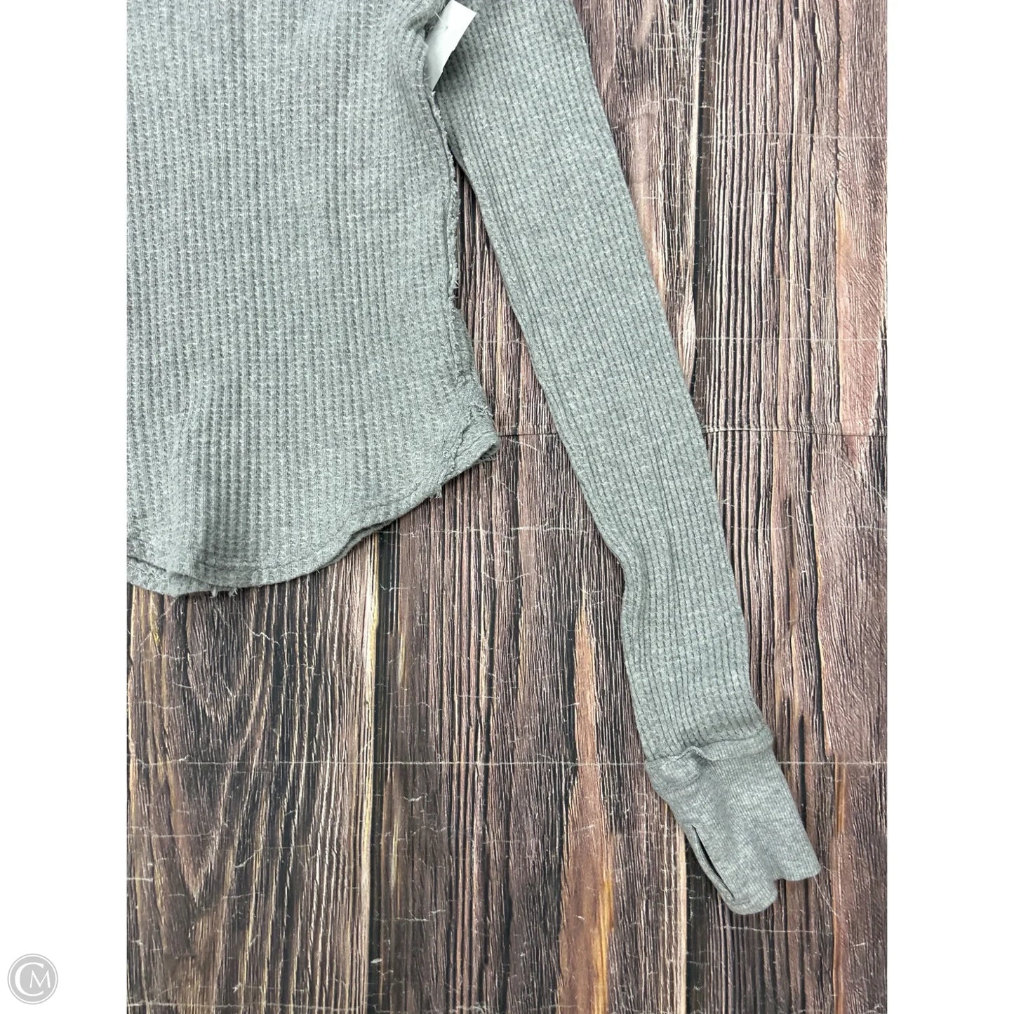 Top Long Sleeve By We The Free In Grey, Size: Xs