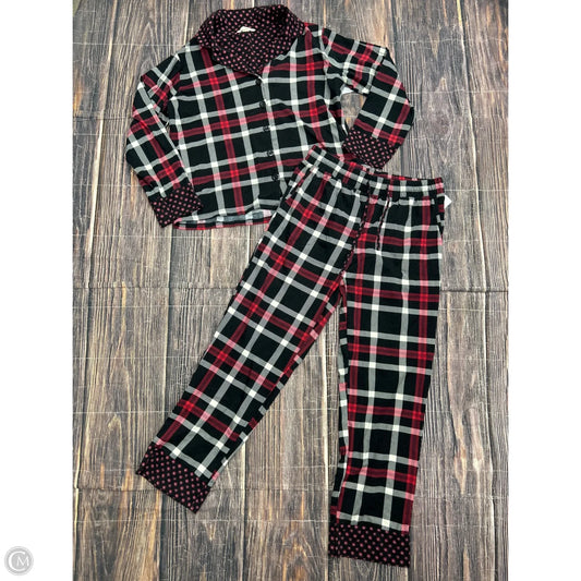 Pajamas 2pc By Vera Bradley In Plaid Pattern, Size: M