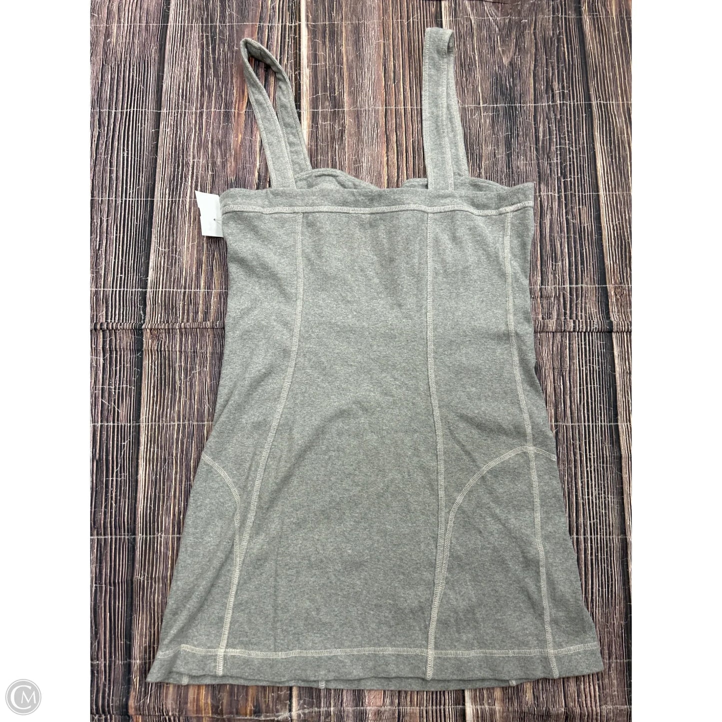 Dress Casual Short By Anthropologie In Grey, Size: L