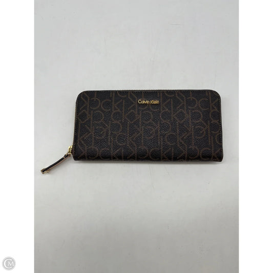 Wallet By Calvin Klein, Size: Large