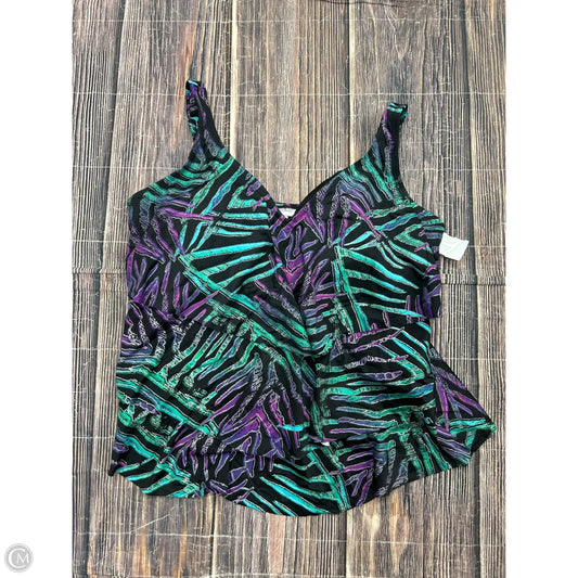 Swimsuit Top By Avenue In Multi-colored, Size: 22
