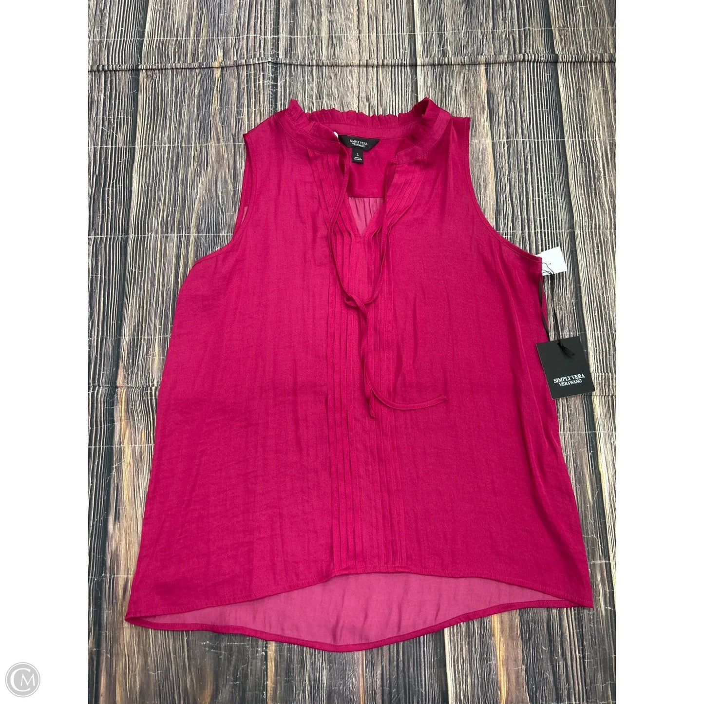 Tank Top By Simply Vera In Pink, Size: S