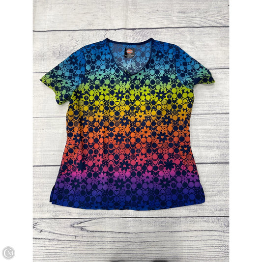 Top Short Sleeve By Dickies In Multi-colored, Size: L