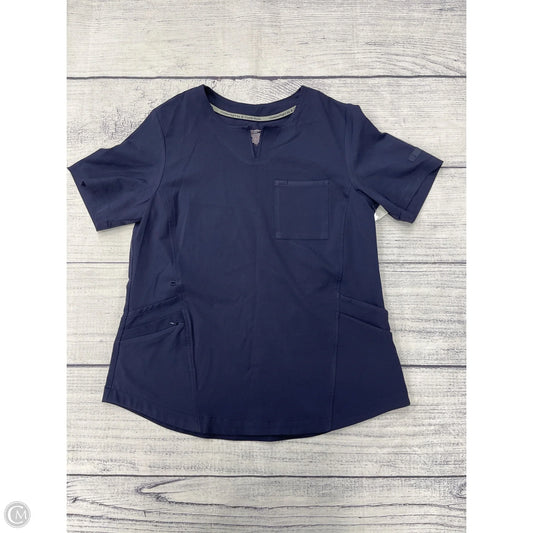 Top Short Sleeve By Cuddl Duds In Blue, Size: L