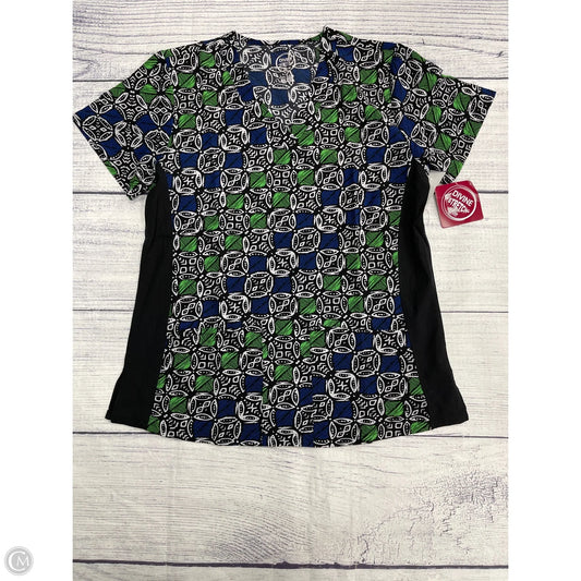 Top Short Sleeve By Clothes Mentor In Multi-colored, Size: M