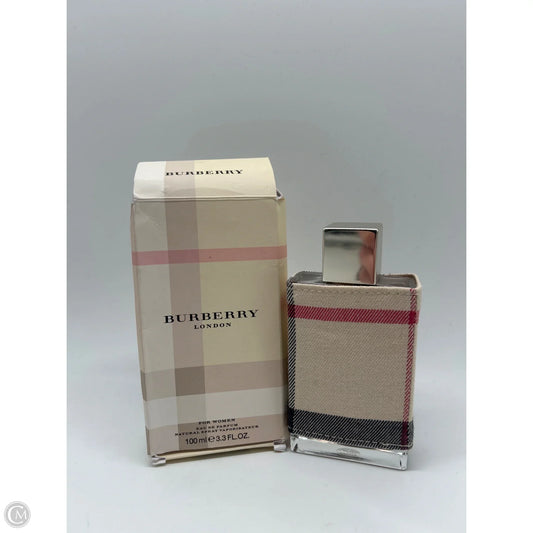 Fragrance Luxury Designer By Burberry, Size: Large