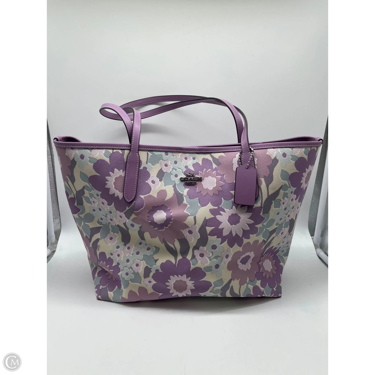 Tote Designer By Coach, Size: Large