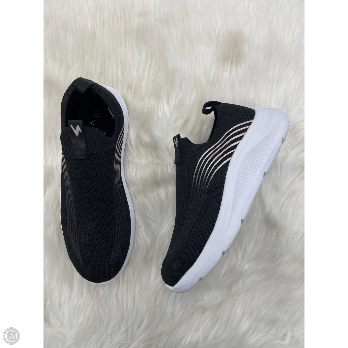 Shoes Athletic By Clothes Mentor In Black, Size: 8