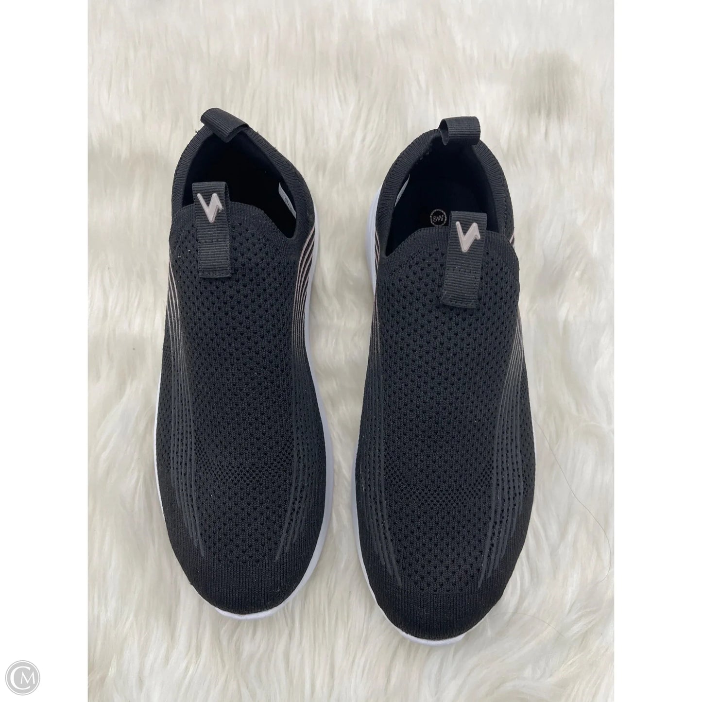 Shoes Athletic By Clothes Mentor In Black, Size: 8
